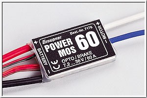 POWER MOS 60, VARIADOR ELECTRONICO BRUSHLESS